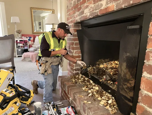 Safe screening installation by Bay Village Chimney Sweep in Bay Village, OH