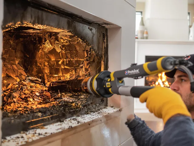 Professional chimney cleaning by Bay Village Chimney Sweep in Bay Village, OH