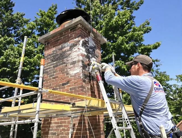 Structural chimney repair by Bay Village Chimney Sweep in Bay Village, OH