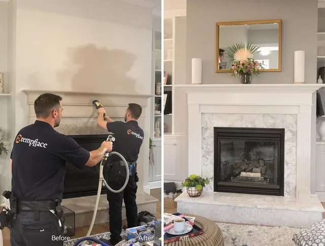 Professional soot removal by Bay Village Chimney Sweep team in Bay Village, OH